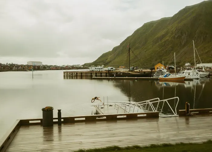 #lofoten Ved Sjoen Lägenhet